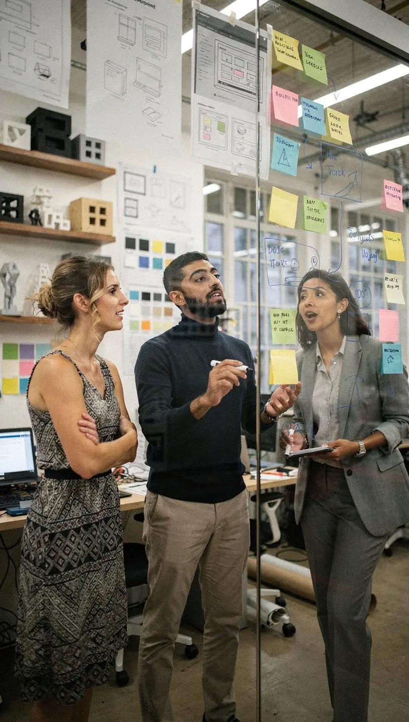 Рабочее пространство с индивидуальными кабинами для повышения концентрации.